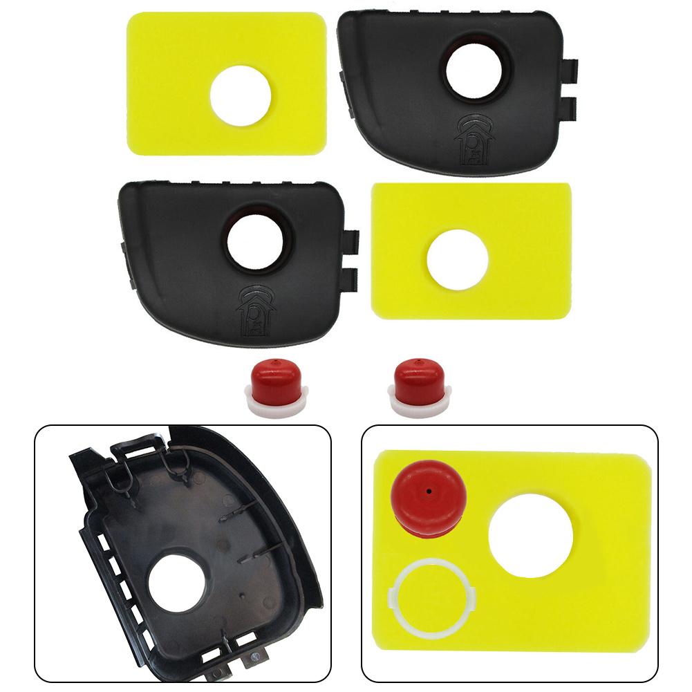 Set of Air Cleaner Covers and Foam Filters for Various Engine Types Including 08P500 Replaces Part Numbers Like 595660
