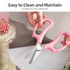 10 Piece Garden Flower Scissors, Sharp Stainless Steel Floral Shears, Trimming Plant Scissors All