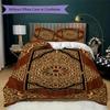 Muslim Pattern Bedding uilt Set uilt Cover Pillowcase Home Decoration Birthday Gift (1 * duvet cover + 2 * pillowcase  without core)129