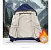 Men's 2025 Lambswool Hooded Jacket - Warm, Thickened, Casual Autumn/Winter Wear with Free Shipping