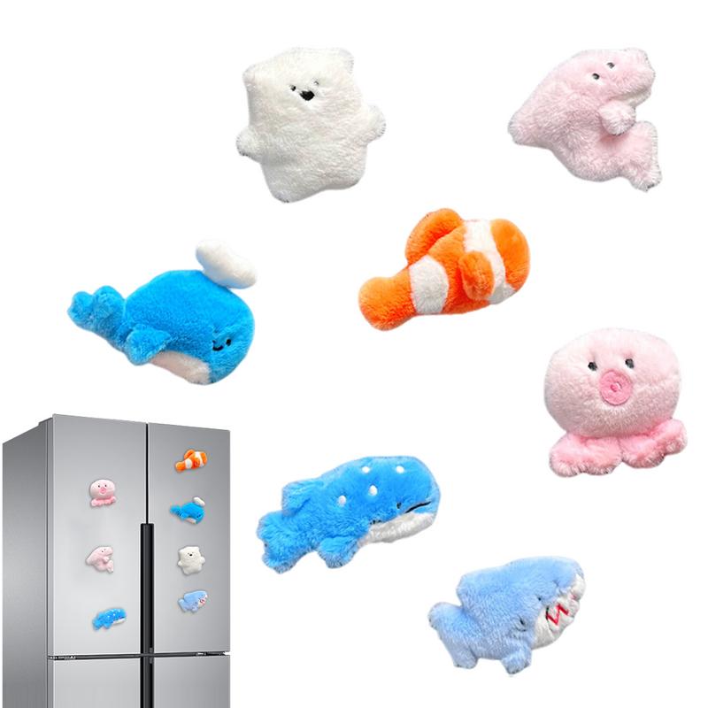 Schrank Deko Magnet Stofftier Schrankmagnet Dekorativ Kühlschrank Schränke Magnete Sammelspielzeug Dekorative Neuheit Zubehör