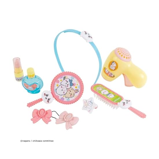 Maruka Chiikawa Hair & Makeup Set Toy Pretend Play Fashion Ages 3+ 195824