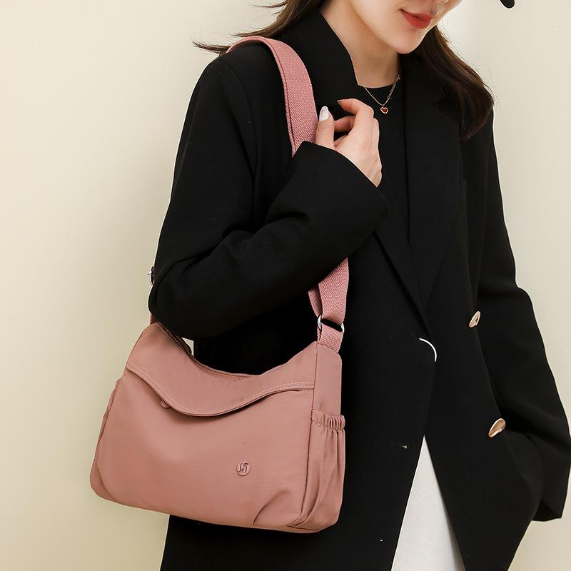Oblique Span Bag Women's Large-capacity Fashion Casual Versatile High-end Sense Niche Lightweight Shoulder Bag