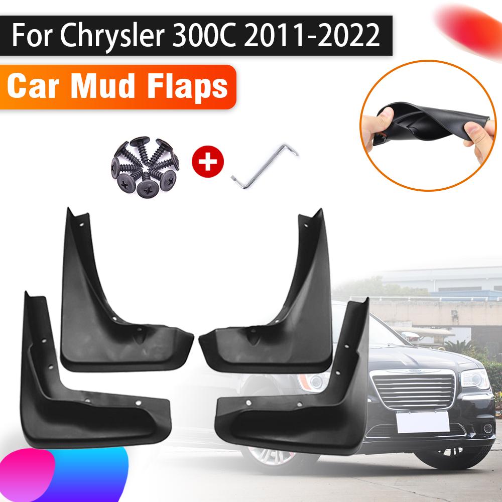 

Автомобильные брызговики для Chrysler 300C 300 C, аксессуары 2011 ~ 2022, авто брызговик, переднее и заднее грязевое крыло, автомобильные аксессуары 4X