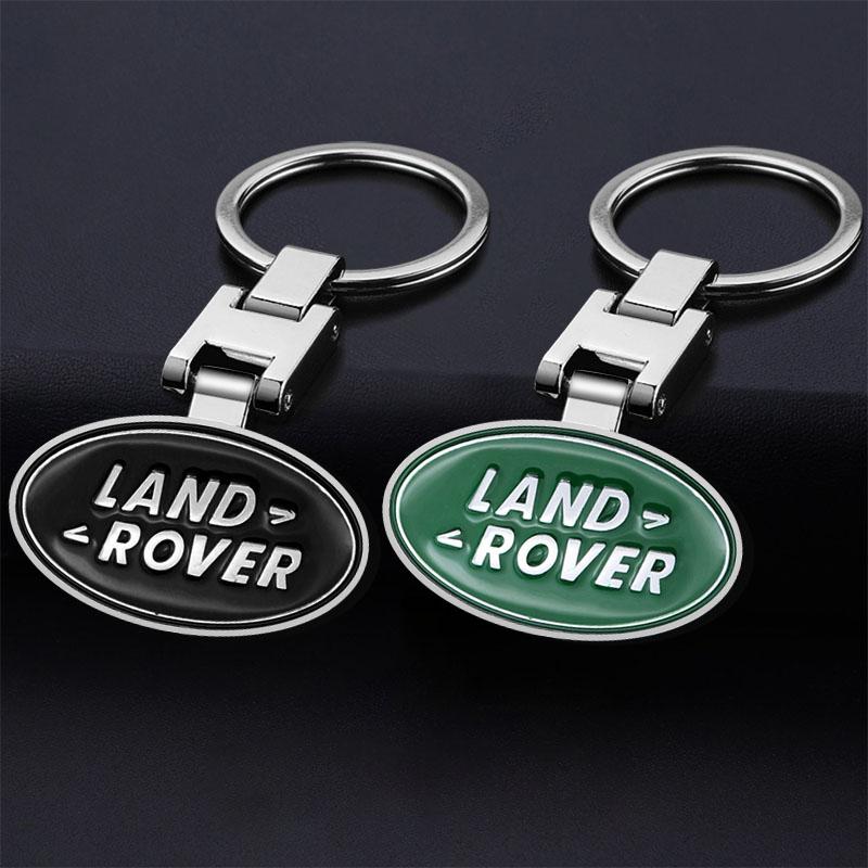 Auto Schlüsselanhänger Auto Emblem Geschenk mit Schlüsselring Autozubehör für Land Rover SVR Emblem Freelander 3 SVR L320 L330 Defender Range Rover Evoque