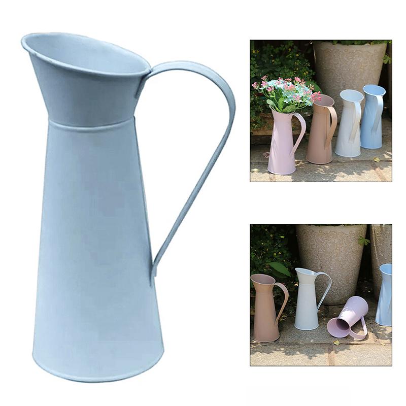 Dekorace do bytu Džbán Kovový džbán Dekorace Bytová dekorace Elegantní a okouzlující Vysoce kvalitní materiál Perfektní velikost pro bytové dekorace