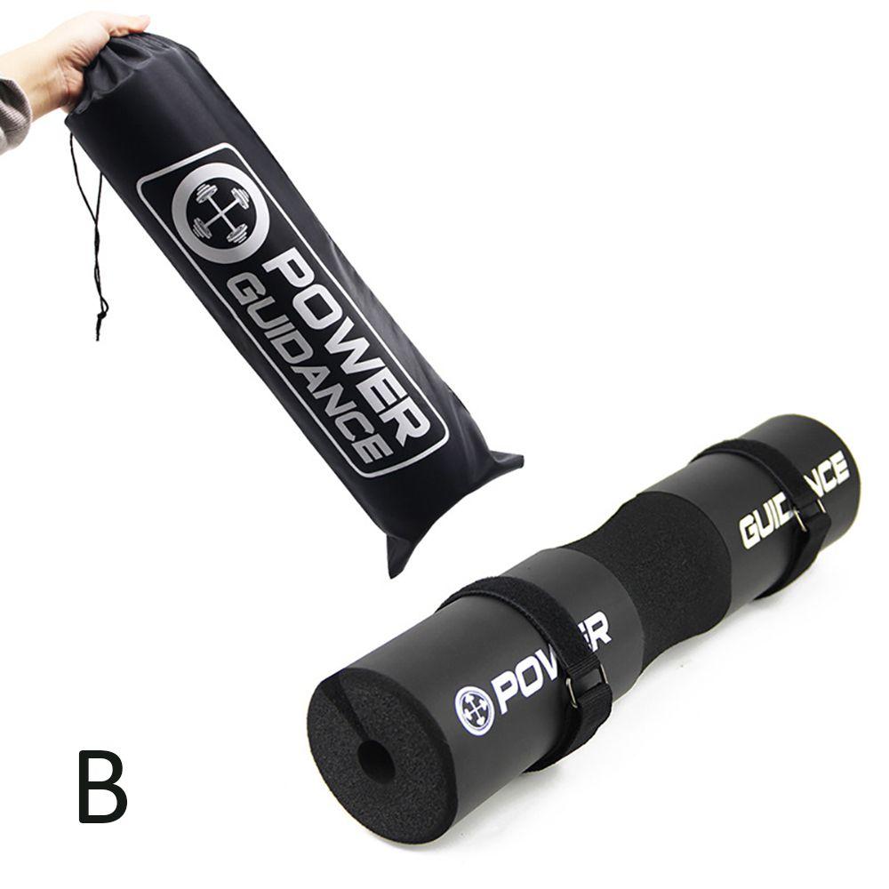 

Тяжелая атлетика Поддержка спины Защитный чехол для шеи Накладка для штанги Наплечник Фитнес-оборудование чёрный