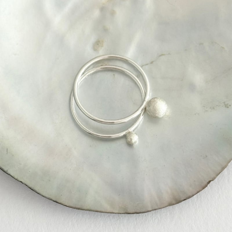 NUDOOR Ball Duo Ring