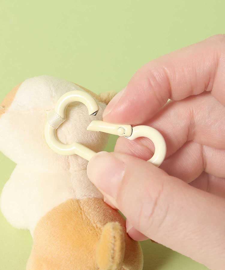 Accent Fluffy Friends Plush Mascot Dog, Maltese, Shih Tzu, Pug, Key Charm, Bag Charm (Shih Tzu)