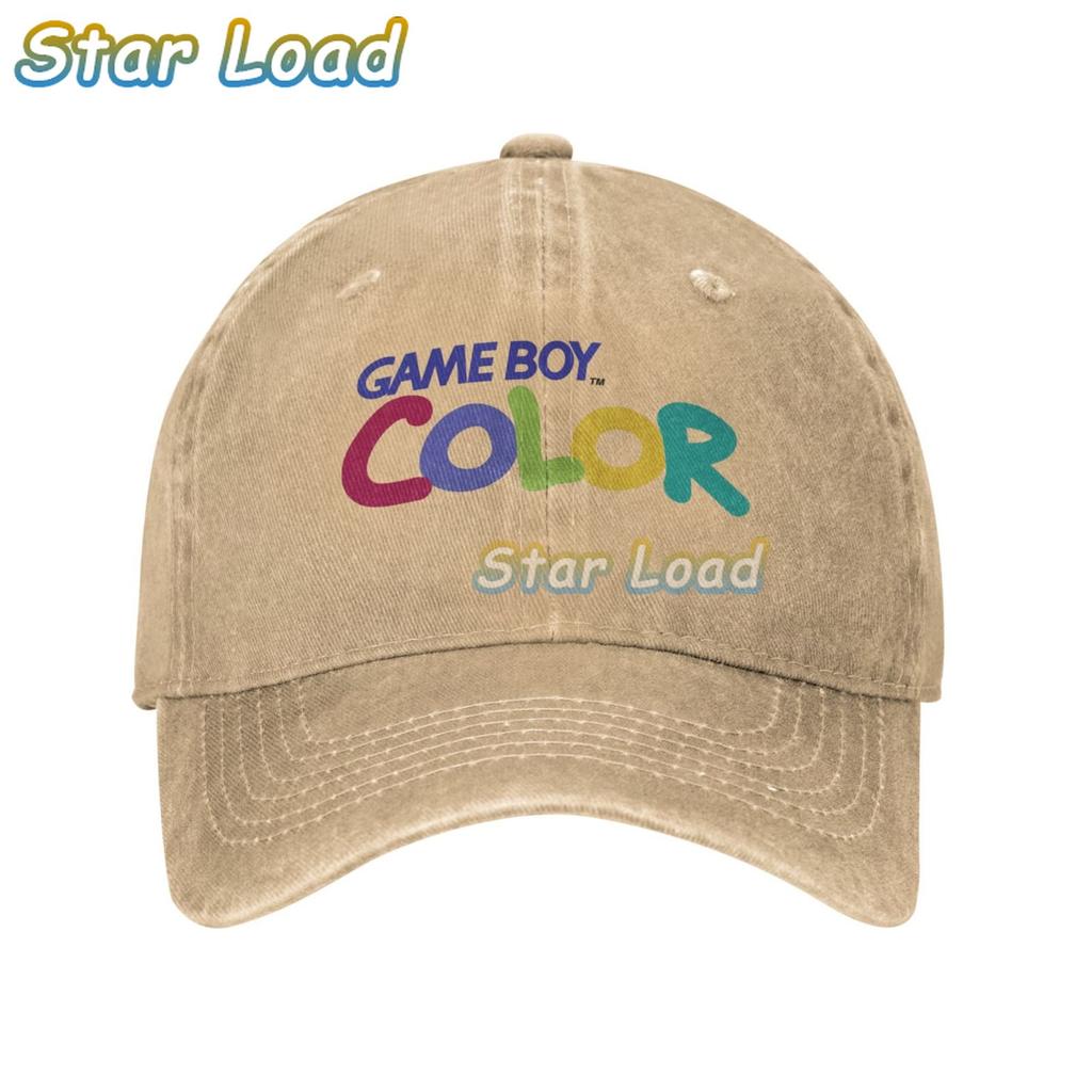 Game Boy Color Baseball Cap for Unisex Cool Sun Caps Summer Outdoor Sunscreen Sports Sun Hat