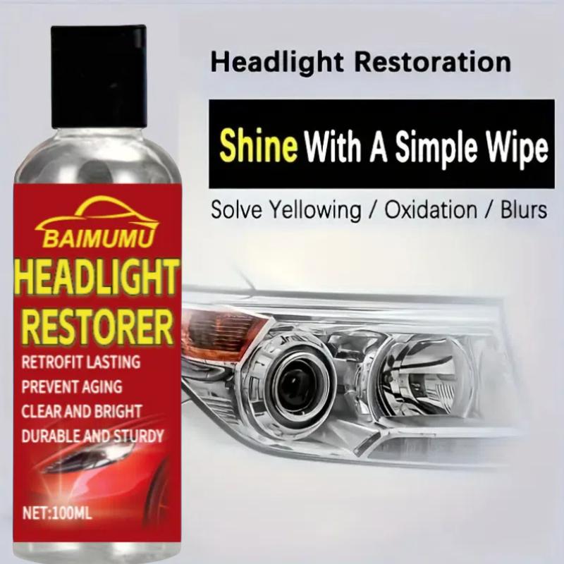 Headlight Repair Liquid Auto Lamp Oxidation Scratch Enhancement Crystal Electroplating Coating Refurbishment Agent