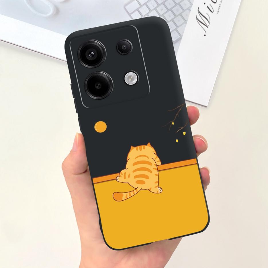 For Xiaomi Redmi Note 13 4G Case Cute Fashion Cartoon Cover Soft Silicone Phone Case For Redmi Note 13 Pro Plus Note13 5G Bumper