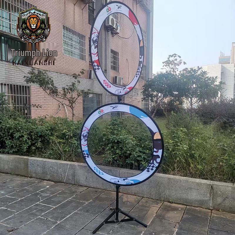 Triumph Lion FPV Drone Racing Obstacle Course Elements