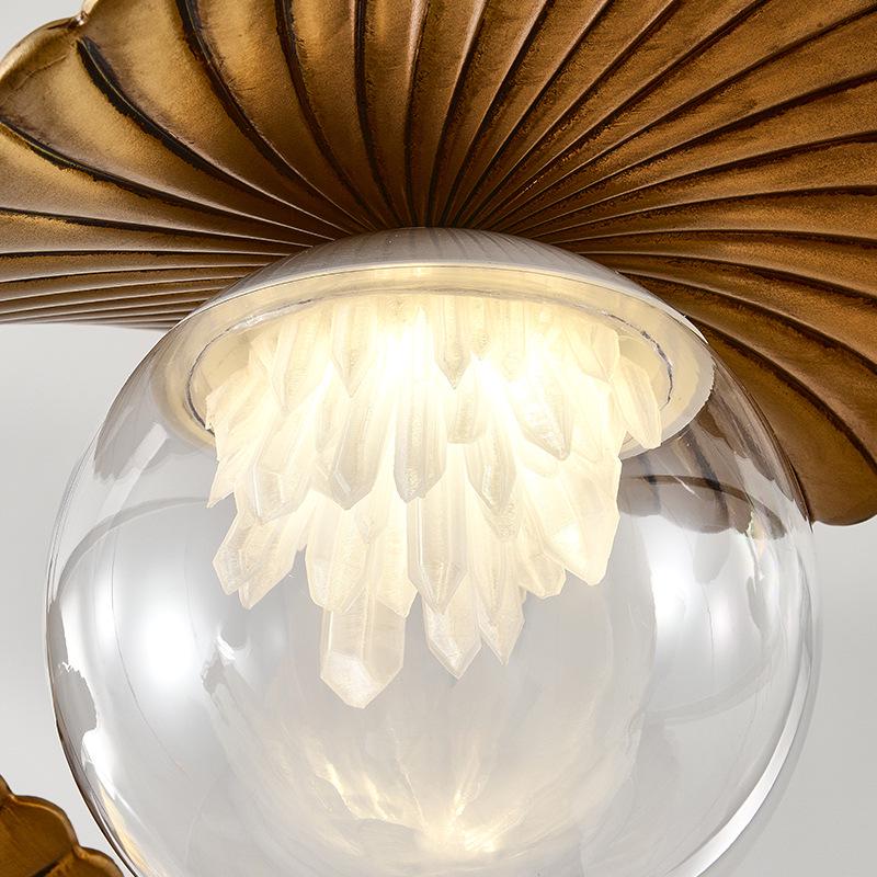 Vintage Chandelier: Artistic Retro Light for Dining, Living Room, or Bedroom