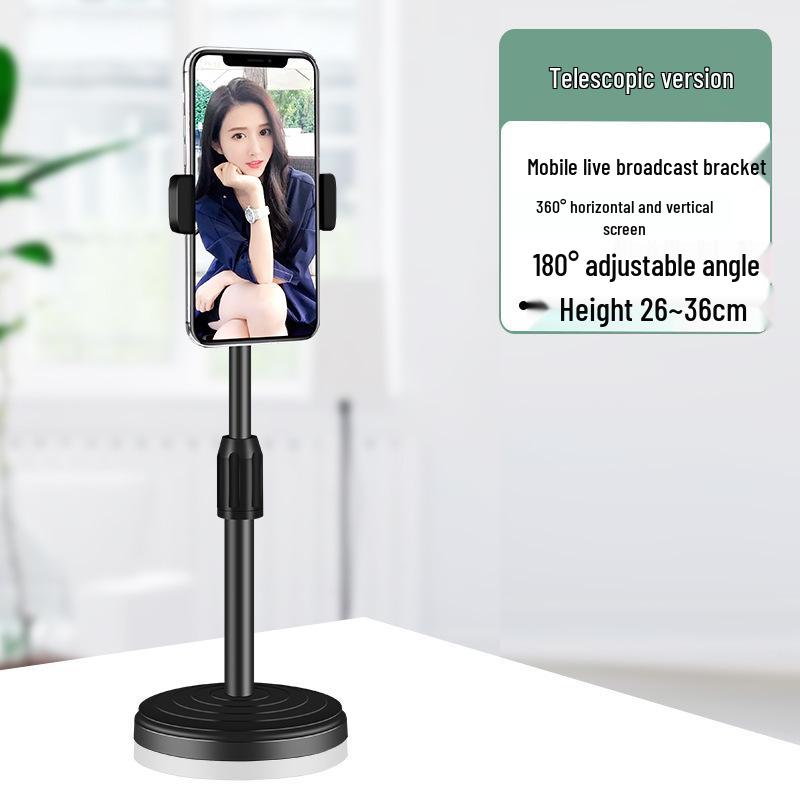 Rotating Telescopic Phone Holder for Live Streaming - Cute, Portable & Multifunctional