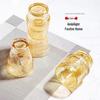 Carp Leaping Dragon Gate 4-Piece Glass Cup Set