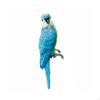 Parrot Figurine Lifelike Design Realistic Statue Vivid Colorful Garden Macaw Sculpture for