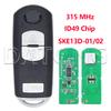 Datong ID49 Chip SKE13D-01/02 315MHz SKE13E-01/02 433MHz Car Remote Key Fob For Mazda Atenza 2 CX- 3 CX-5 MX-5 6 CX-9 AXELA