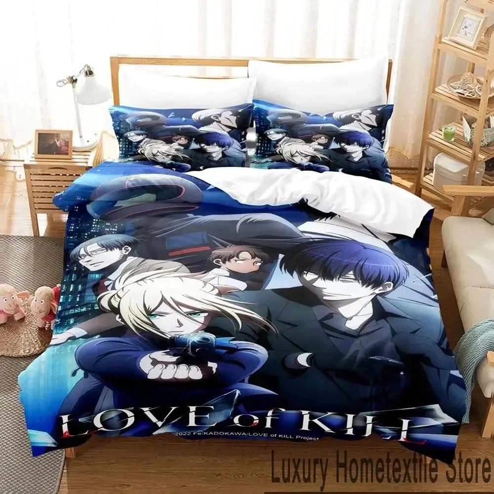 3D Anime Sasaki and Miyano Bedding Set Boys Girls Twin Queen King Size Duvet Cover Pillowcase Bed Boys Adult Home Textileextile