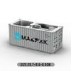 1:30 Scale Shipping Container Business Card Organizer Desk Stationery Storage Box Office Decor Pen Holder Creative Gift Ornament
