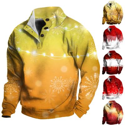 La sudadera con cuello alto para hombre de primavera y otoño es suéteres casuales para exteriores Tops