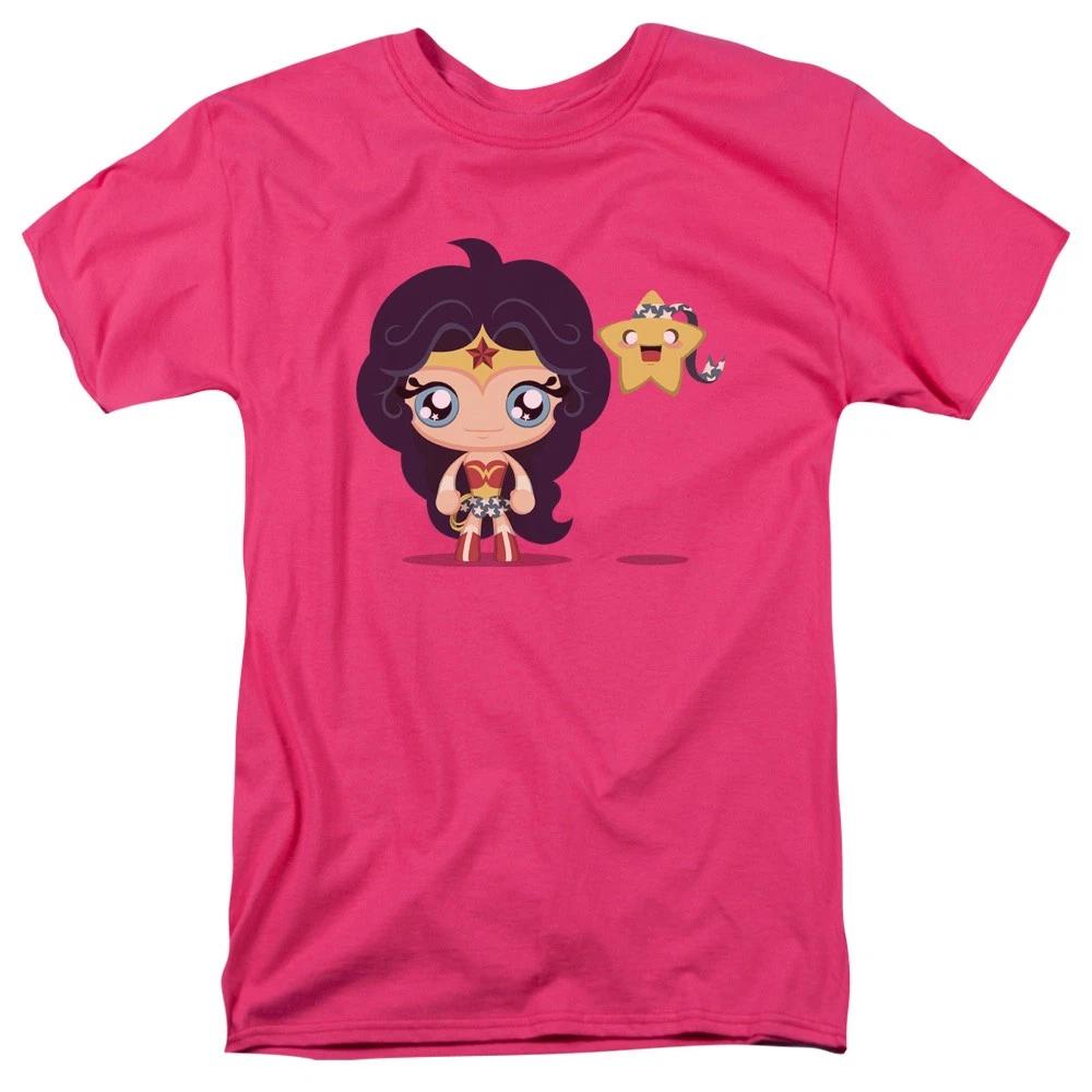 Justice League Cute Wonder Woman With Star DC Comics Licensed Children s T-shirt 120