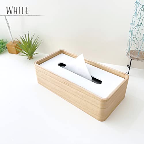 KATOMOKU Tissue Case 2 km-122 Paulownia Wood (White & Black)