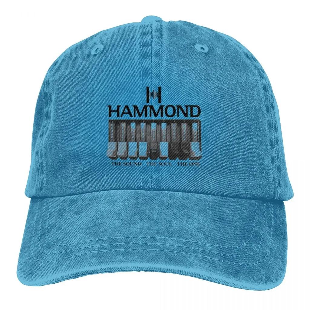 Hammond Organ Logo  Baseball Cap Graphics Classic Unisex-Teens Printed Trucker Hat Cute Rock Adjustable Baseball Caps