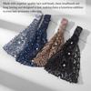 Modeaccessoire Kristallperle Blumengirlande Perlen Stirnbänder Spitze Atmungsaktiv Breite Stirnbänder Hohlmuster Dehnbar Turban Tägliches Tragen