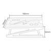Aluminum Car Work Stand Repair 1/8 1/10 Scale Model for Truck Cars