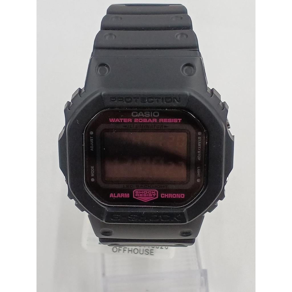 Used CASIO DW-5600PK G-SHOCK
