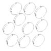 10Pcs Stainless Steel Bangle 1.6mm Adjustable Expandable Coil Bracelet DIY Accessories