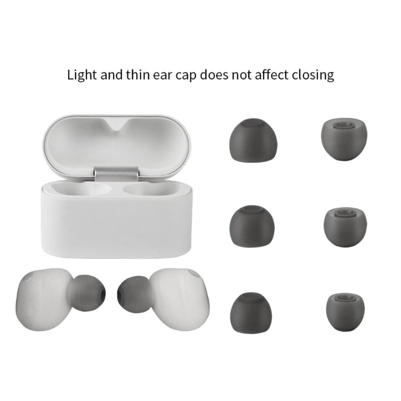 Replacement Ergonomic Silicone Earbud Covers Cushions Sweatproof Nonslip Design Enhancing Bass Suitable For Gym Running