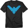 Popfunk Nightwing Logo T-Shirt Schwarz