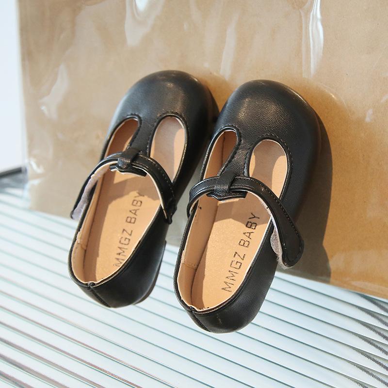 Kid Shoe Child Princess Shoe Soft Soled Mary Jane Shoes Fashionable Leather Shoes Versatile Casual Shoes Antiskid Lolita Shoe