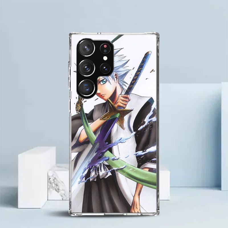 Hitsugaya Toushirou Bleach Soft Cover for Samsung Galaxy S25 Edge S26 S24 S23 Ultra Phone Case S22 S21 Plus S20 FE Print Pattern