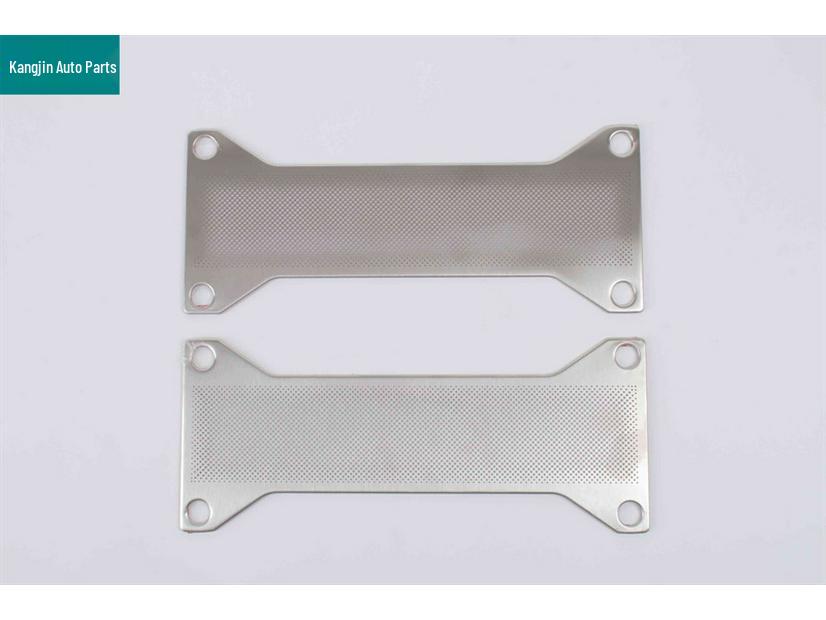 Chery 25 ICAR V23 Silver Stainless Steel Front Triangle Speaker Cover