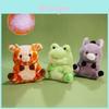 Plush Cat Animal Stuffed Toy With Polyester Fiber Filling For Kids And Collectors