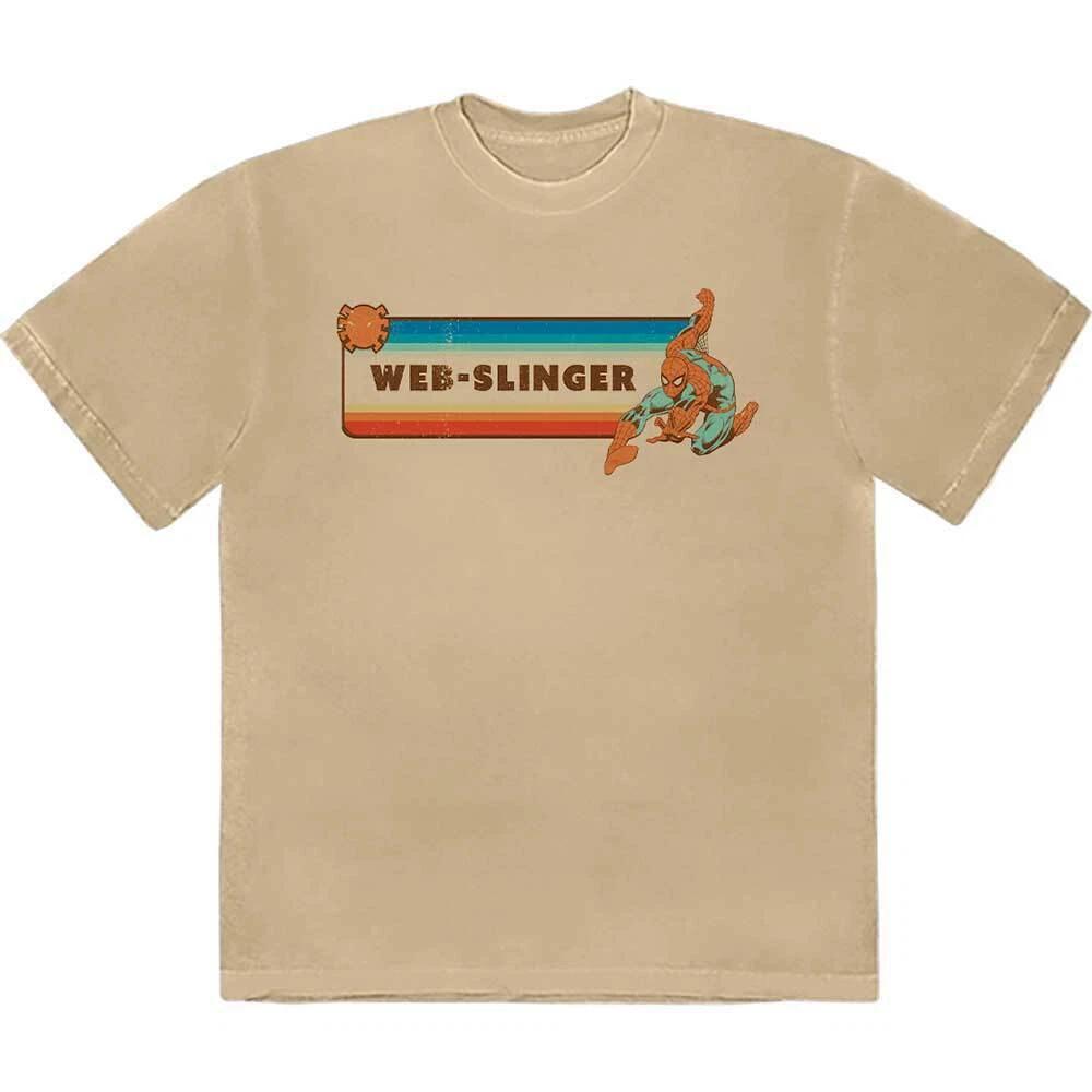 Marvel Comics Unisex T-Shirt: Spider-Man Web-Slinger (XX-Large) 4XL