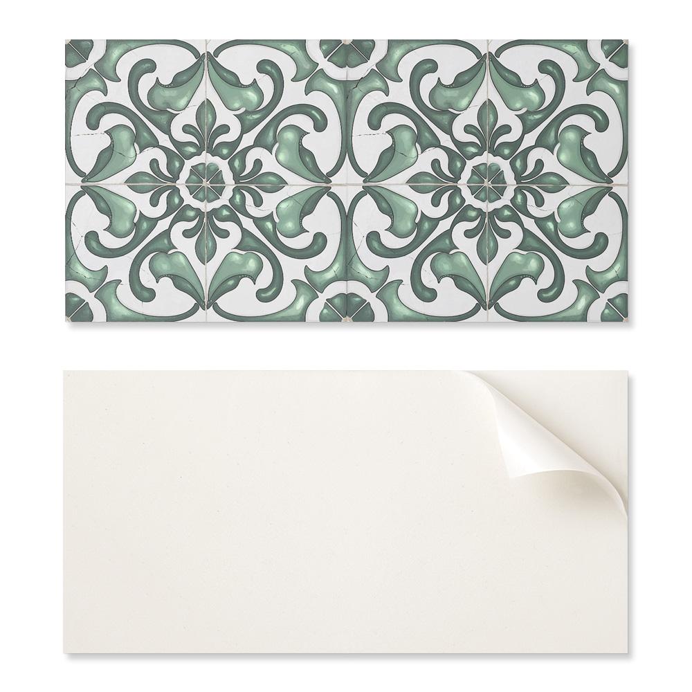 Naklejany Panel Winylowy Do Przedpokoju 120X60 Cm Wzór Z Eleganckimi Motywami