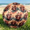 One Piece Print Size 5 Soccer Ball, PU Wear Resistant Football for Match Training and Daily Practice, Birthday Gift for Soccer Fans