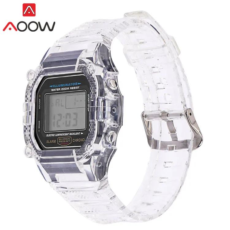 Resin Strap Bezel for Casio G-SHOCK DW-5600 GW-M5610 5600 GLS-5600 Men Transparent TPU Replace Watch Band Protective Case Kit