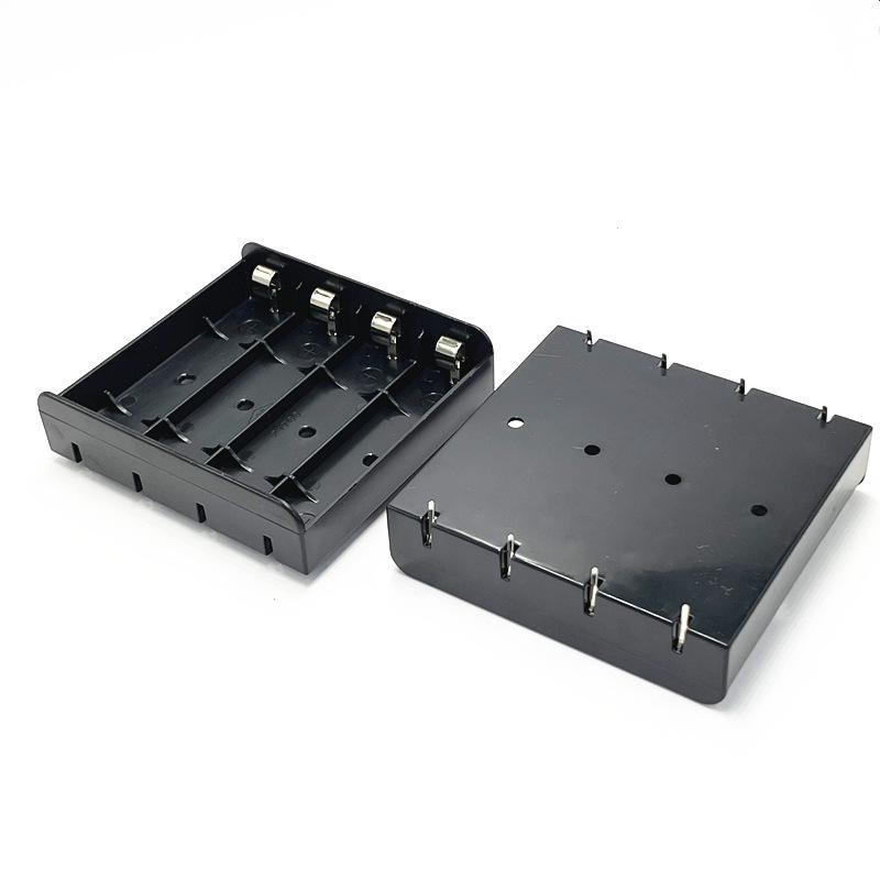 21700 Pin-Type PCB Battery Holder: 1-4 Sections, Series-Parallel Soldering.