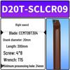 CNC 95° Spring Steel Internal Hole Lathe Tool, D20S-SCLCR09 Boring Bar Holder, 250/300/400 Tool Holders