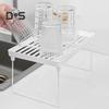 Bathroom Storage Shelf Foldable Design Lightweight Sturdy Easy Assembly Minimalist Simple Storage Rack