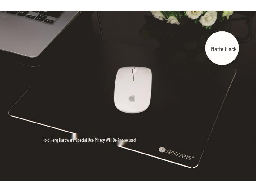 Aluminum Alloy Metal Gaming Mouse Pad 300x240mm for MAC