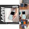 Durable Electroplated Leather Texture Phone Case For Samsung Galaxy Z Flip5 Anti-shock
