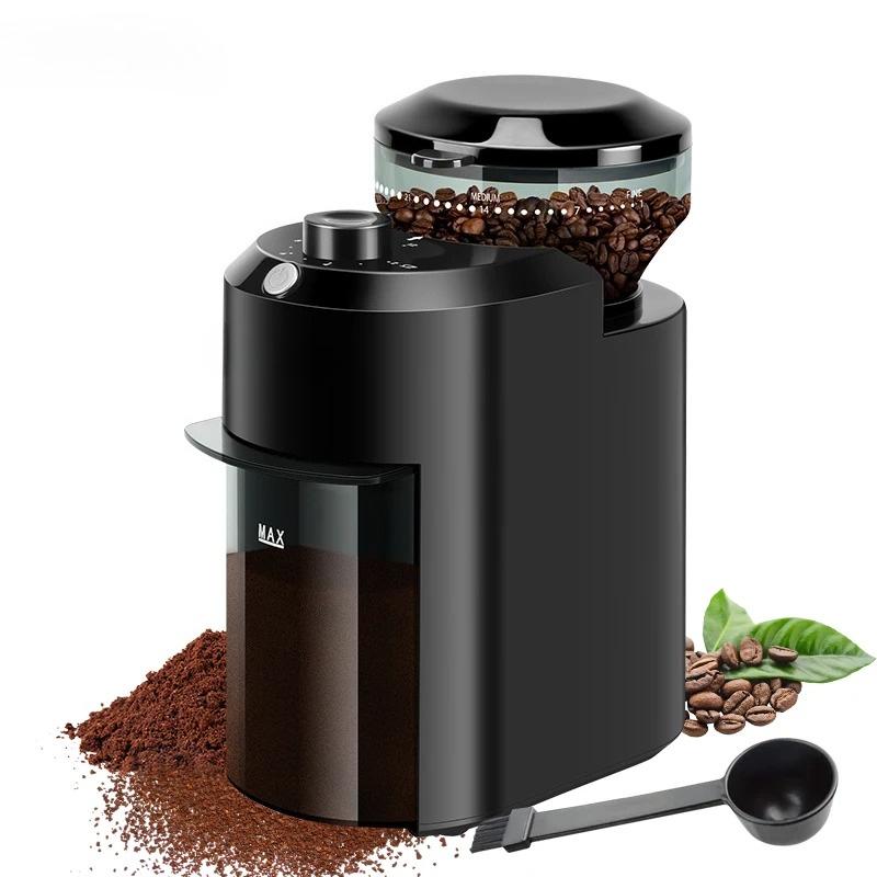 220V/120V with 28 Precise Grind Setting Electric Burr Coffee Grinder Adjustable Burr Mill Conical Coffee Bean Grinding
