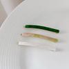 3 pezzi/set Barrettes in Acetato Semplici Oblunghe Geometriche Fermagli per Capelli Forcina Spille Laterali Carine Dolci Accessori per Capelli da Donna