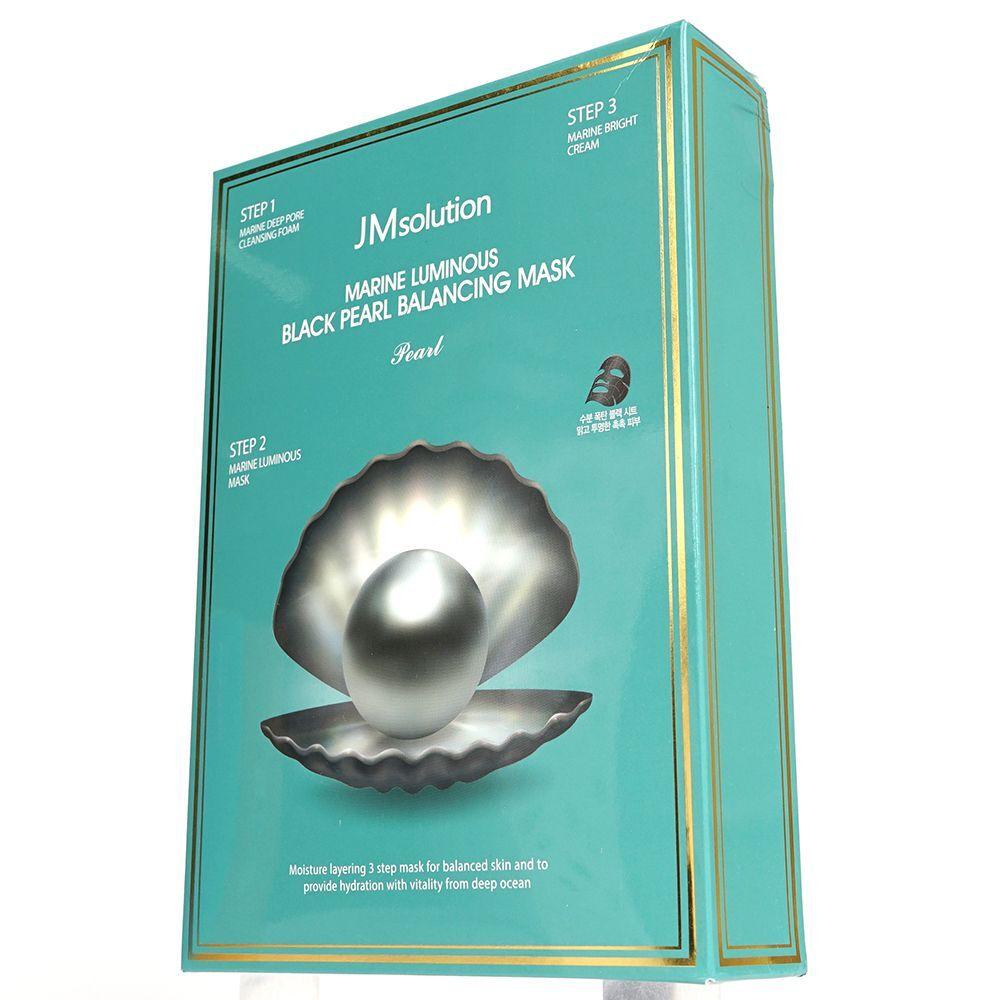 LPAOGGFW Black Pearl Balancing Mask Pearl 10 Sheets